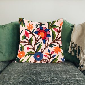 Warm and bright cushion cover