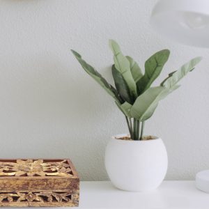 Antique wooden jewellery box 2