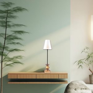 Rustic slim table lamp 2