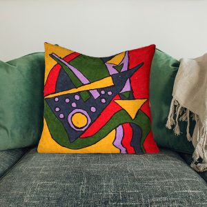 Earths elements cushion cover
