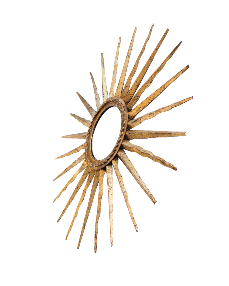 Iron sun mirror frame 2 - Image 4