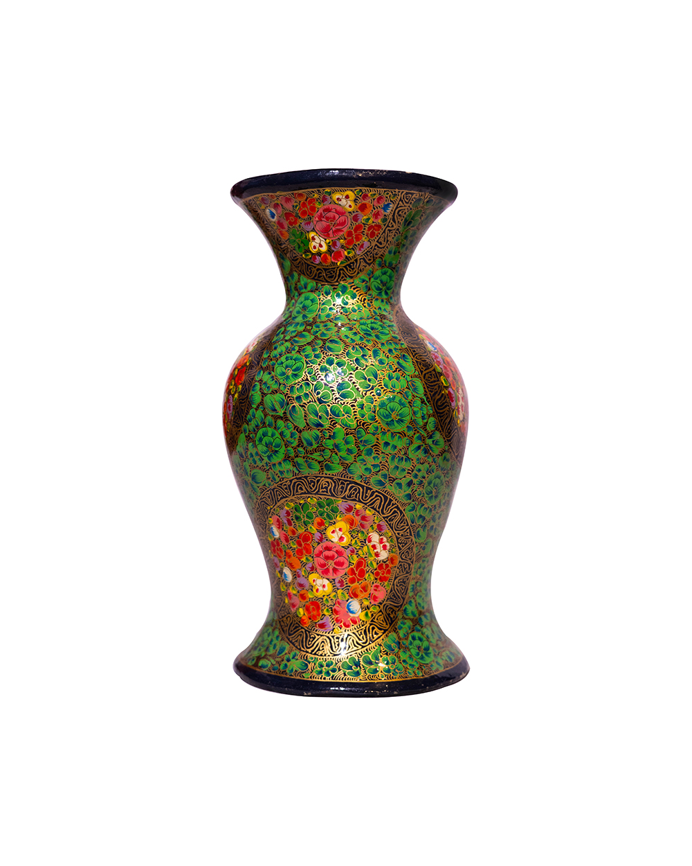 Striking handcrafted paper mache vase 2 - Image 3