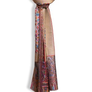 Delicate neutral scarf