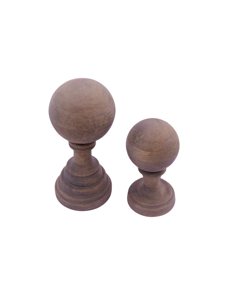 Round top table décor ornament set of 2 - Image 4